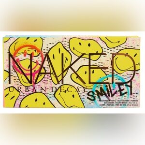 NWT The Urban Decay Naked x Smiley Mini Eyeshadow Palette features six shades